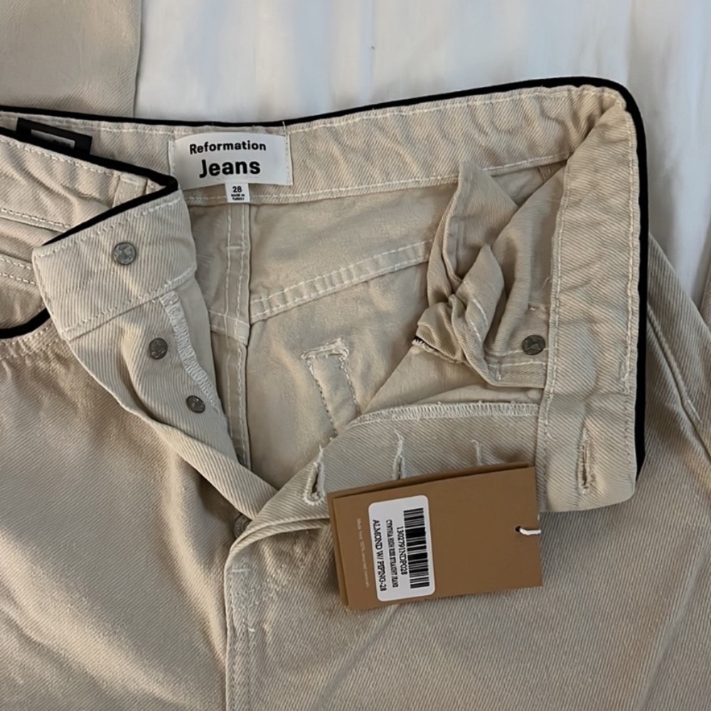 Reformation Cynthia High Rise Straight Jeans - Picture 5 of 6